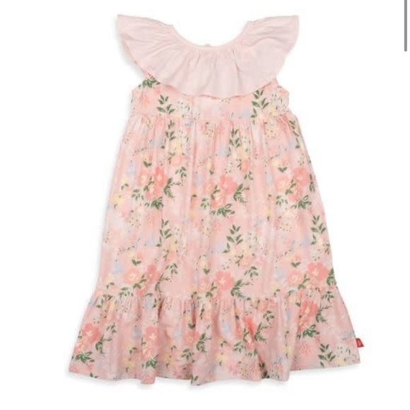 NWT magnetic me bamboo AINSLEE MODAL MAGNET TODDLER DRESS 6 - Picture 2 of 2